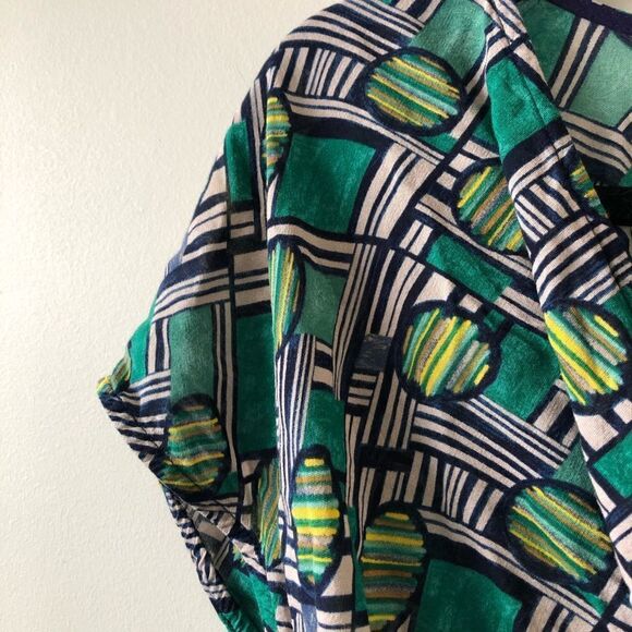 ANTHROPOLOGIE “Odille” Geometric Print Top - Picture 5 of 6